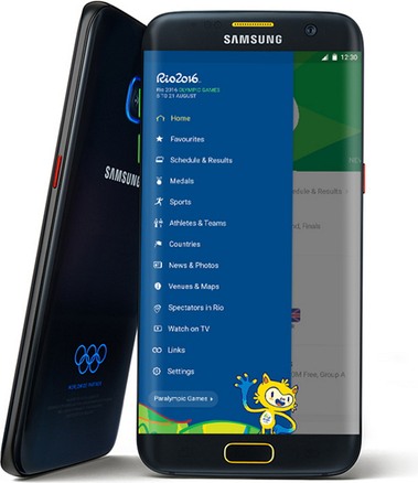 Galaxy S7 Edge Olympic Games Edition WiMAX 2+ SCV33
