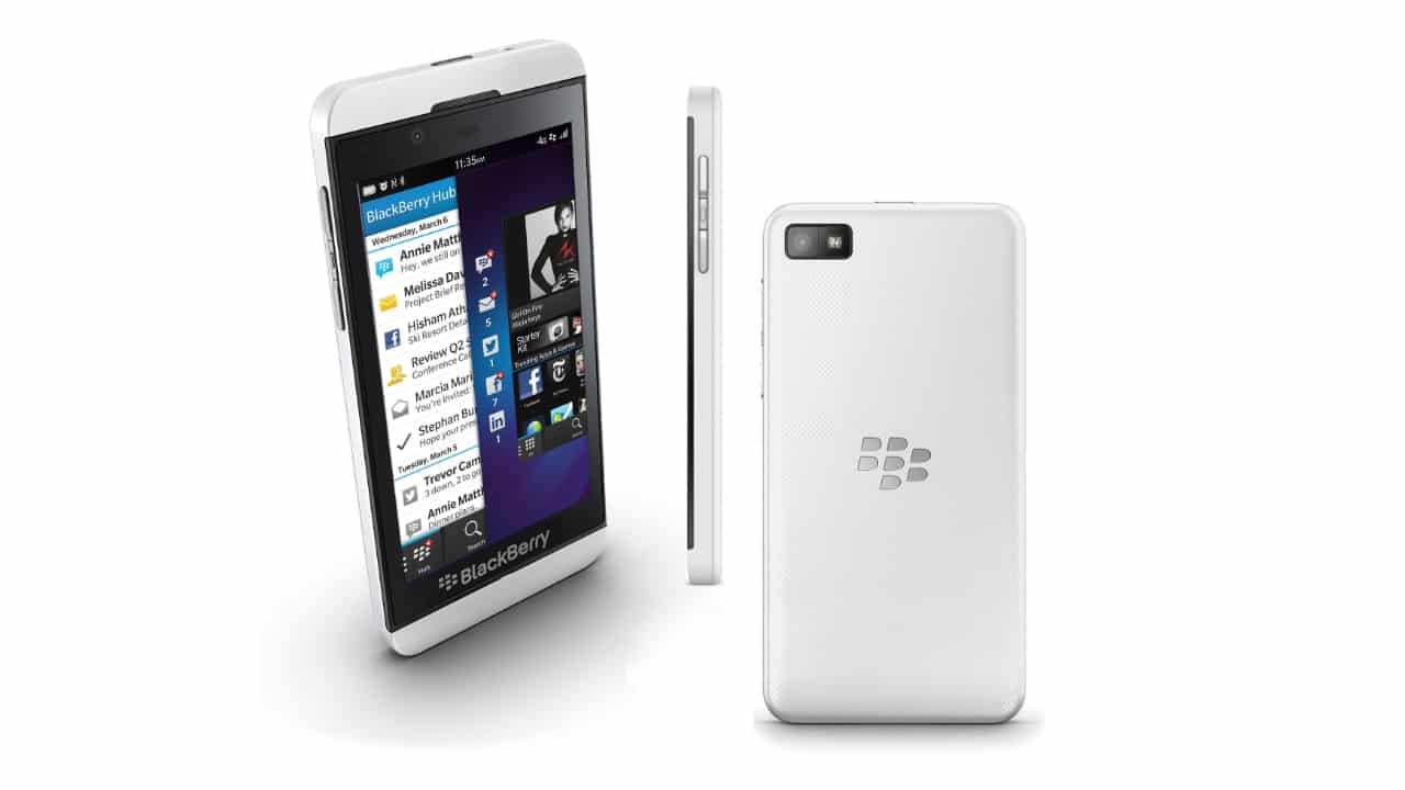 Blackberry Z10 MisterGadget Tech bianco