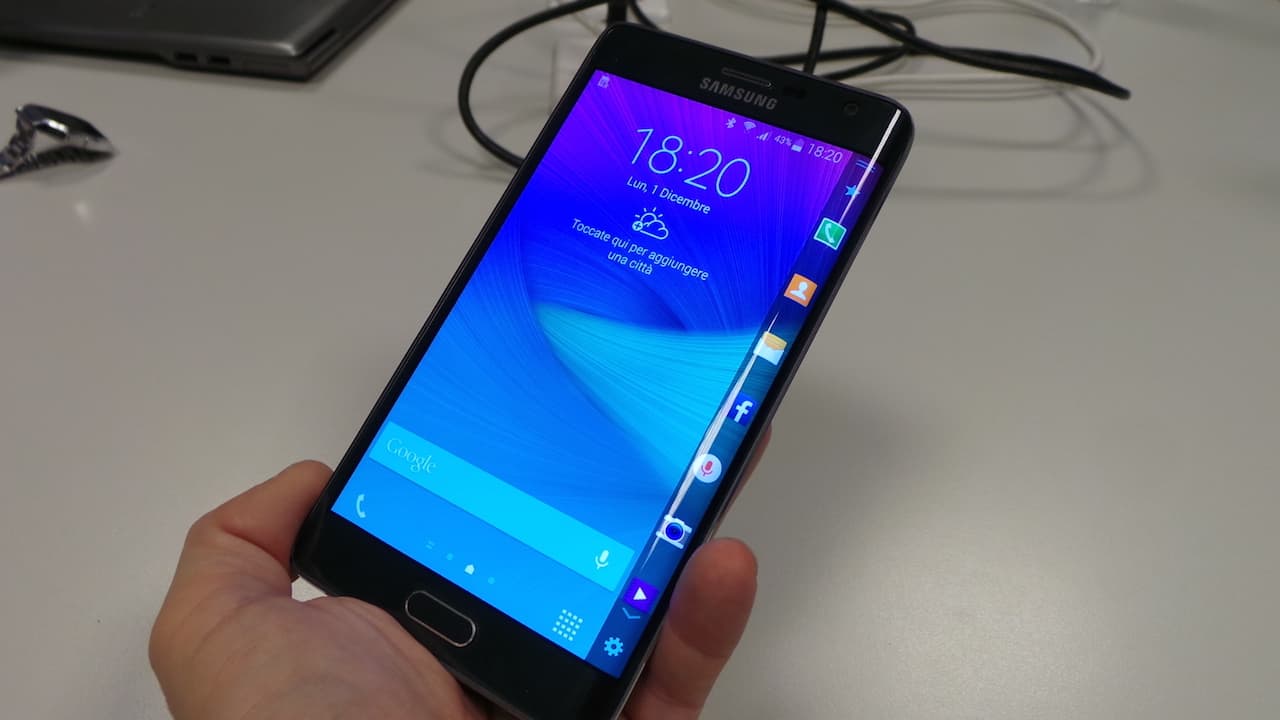 A tu per tu con Galaxy Note Edge