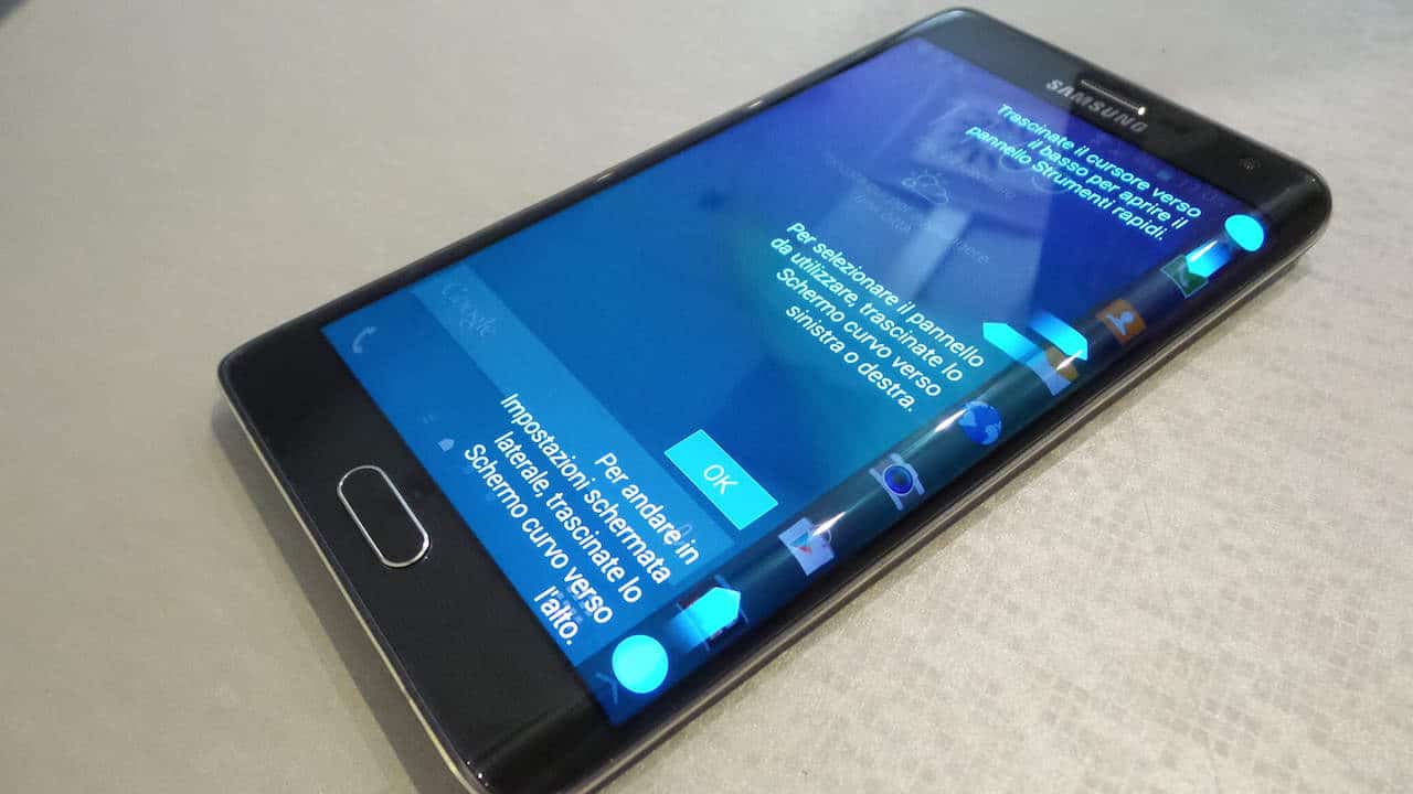 Samsung Galaxy Note Edge dopo 2 settimane
