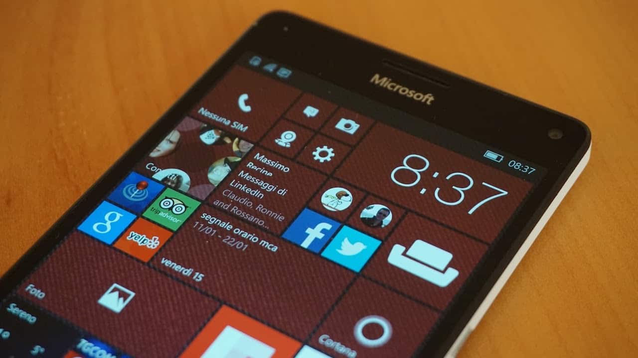 Microsoft Lumia 950XL - il display