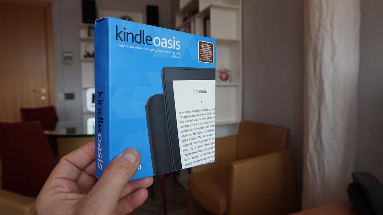 Amazon Kindle Oasis in prova, bello ma che prezzo!