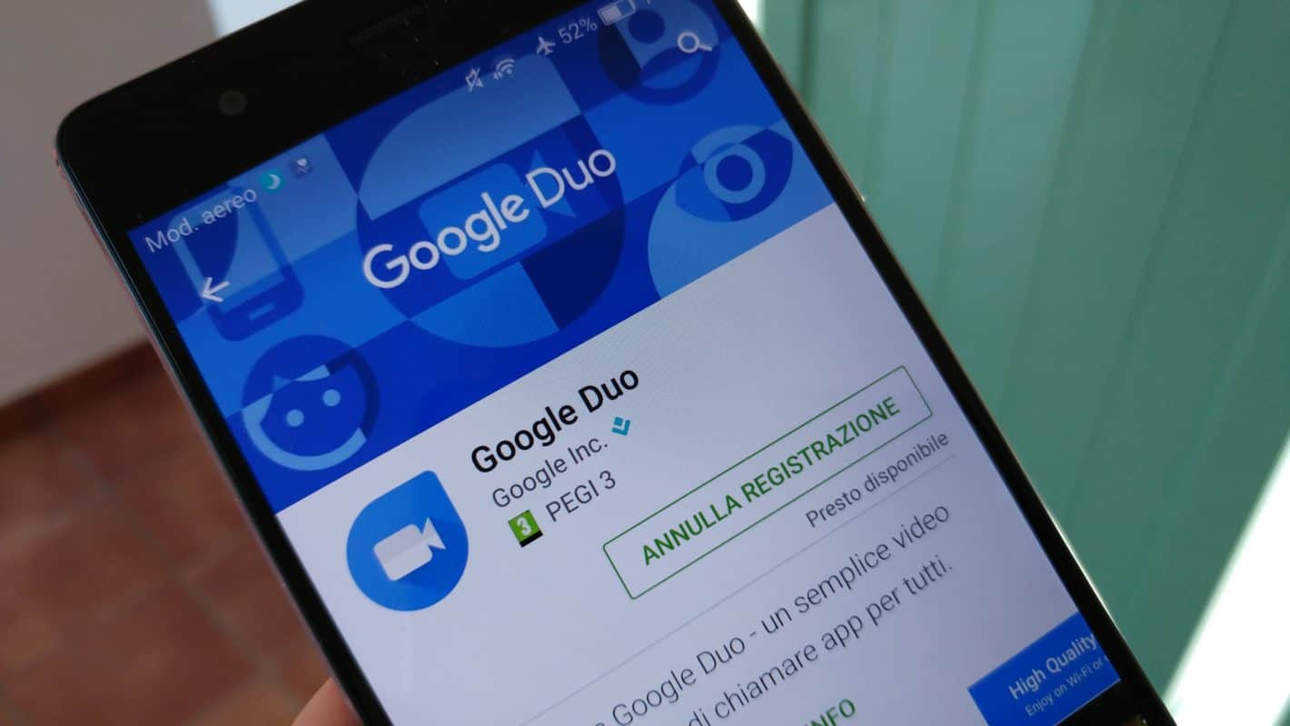 google lancia duo