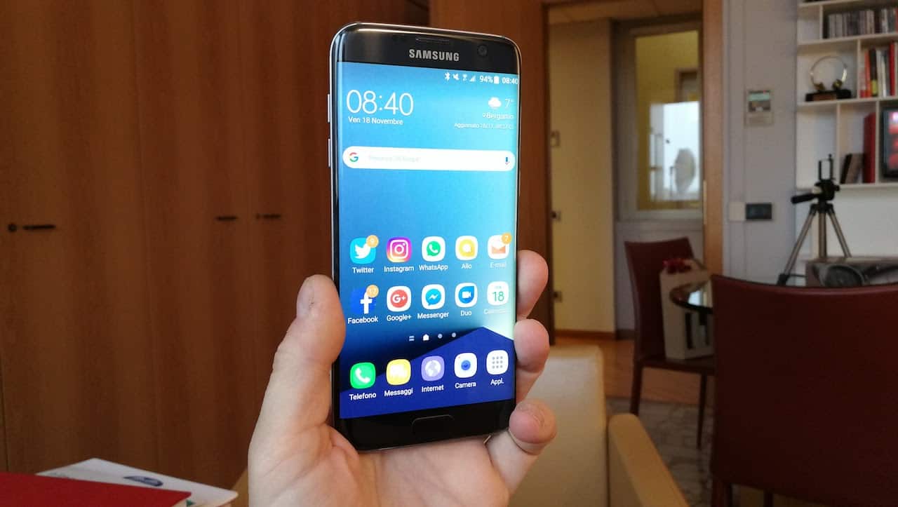 Android 7 per S7 e S7 Edge in distribuzione in Italia
