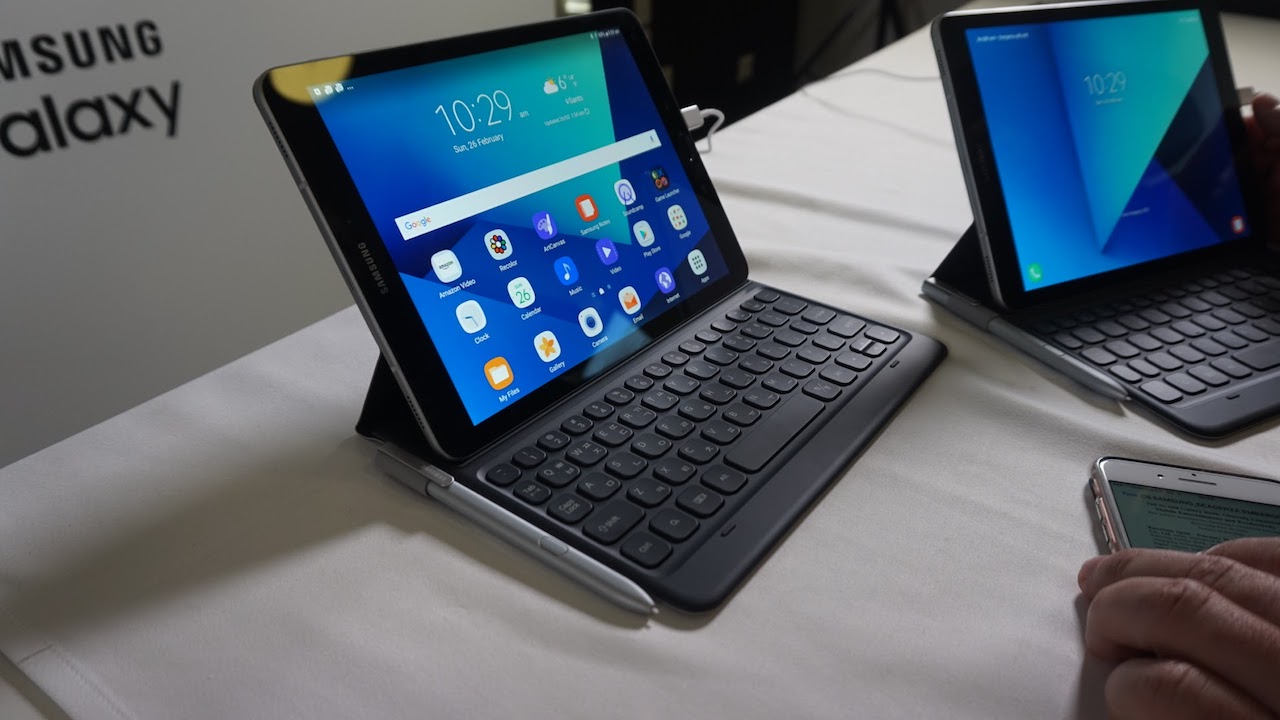 Samsung presenta Galaxy Tab S3 e Galaxy Book