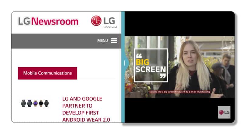 LG presenta la UX6 che sarà a bordo del nuovo G6