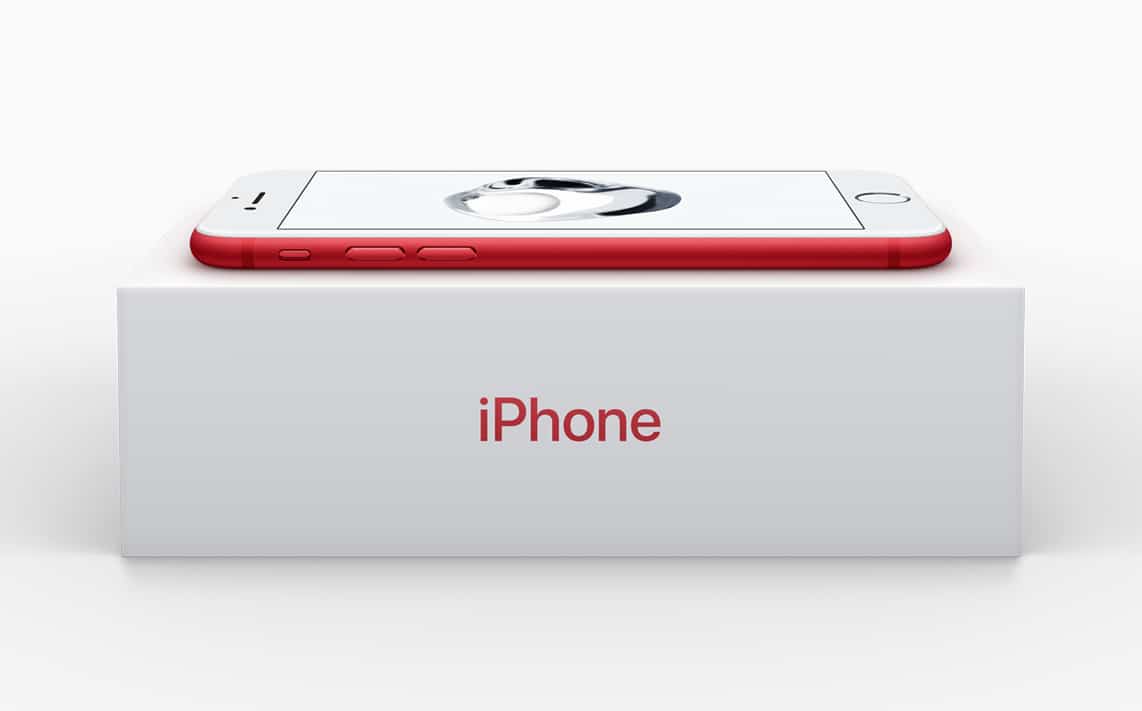 Apple presenta iPhone 7 e iPhone 7 Plus (PRODUCT)RED Special Edition