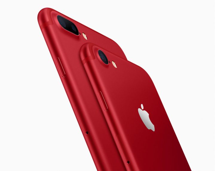 Apple presenta iPhone 7 e iPhone 7 Plus (PRODUCT)RED Special Edition