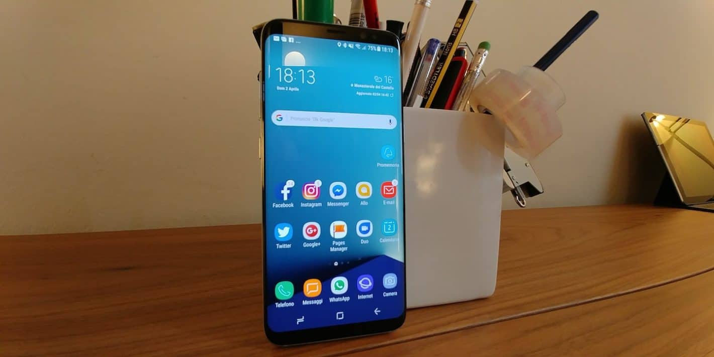 I miei primi giorni con Samsung Galaxy S8