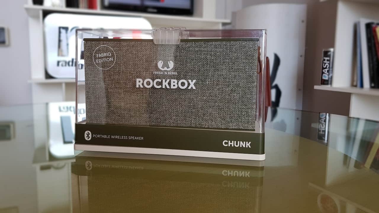 Fresh'n'Rebel Rockbox Chunk: musica via bluetooth, ma con stile