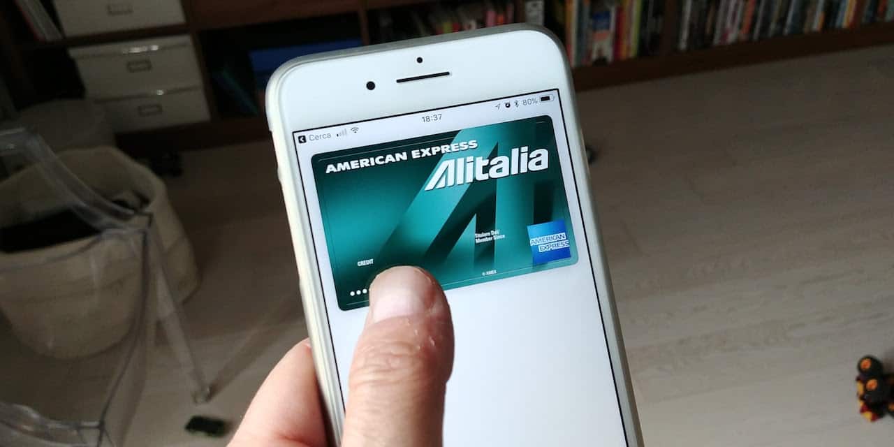 Da oggi potete usare American Express con Apple Pay