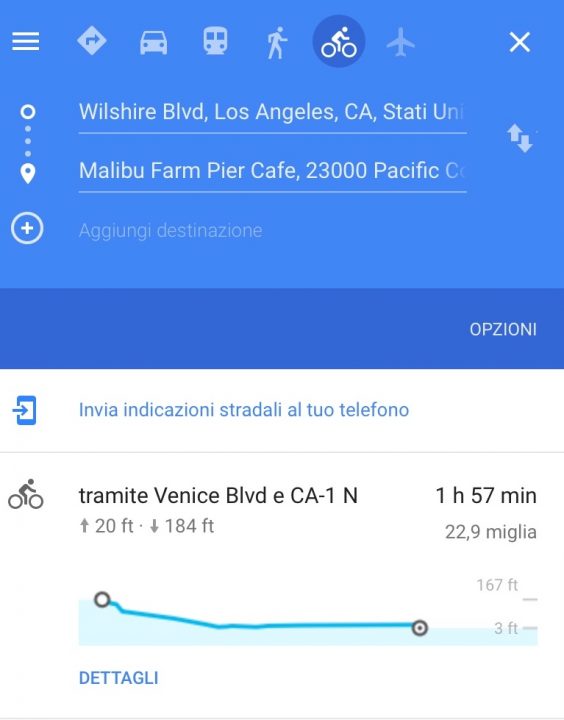 Su Google Maps pendenza sul percorso per le bici in USA - MisterGadget.Tech