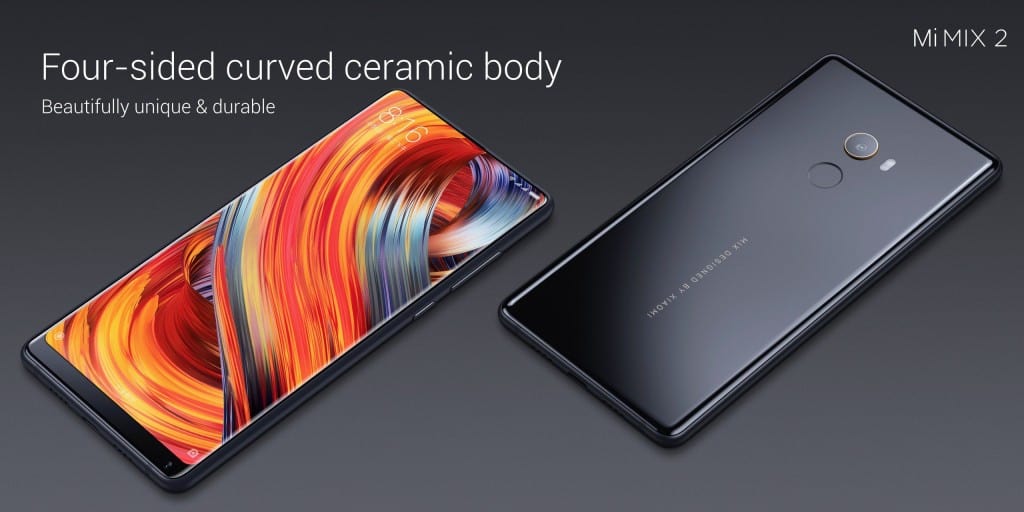 Xiaomi Mi Mix 2 è ufficiale: schermo da 6 pollici a 18:9