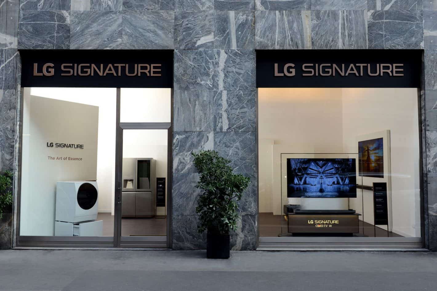 A Milano apre il primo flagship store LG Signature