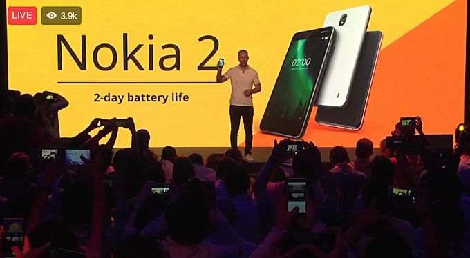 Nokia 2 è ufficiale: batteria da 4.100 mAh, display 5 pollici