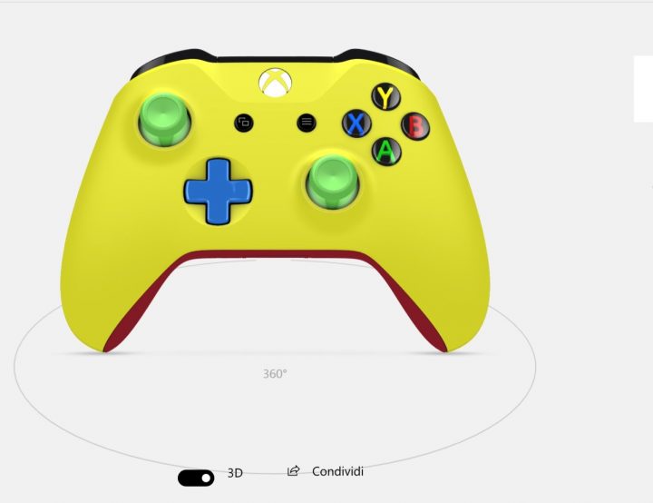 Xbox Design Lab per personalizzare il proprio controller