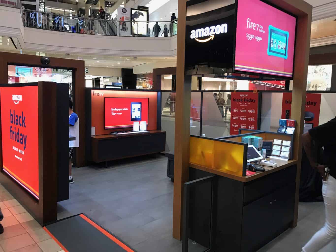 I nuovi Amazon Pop-up Stores aprono in USA