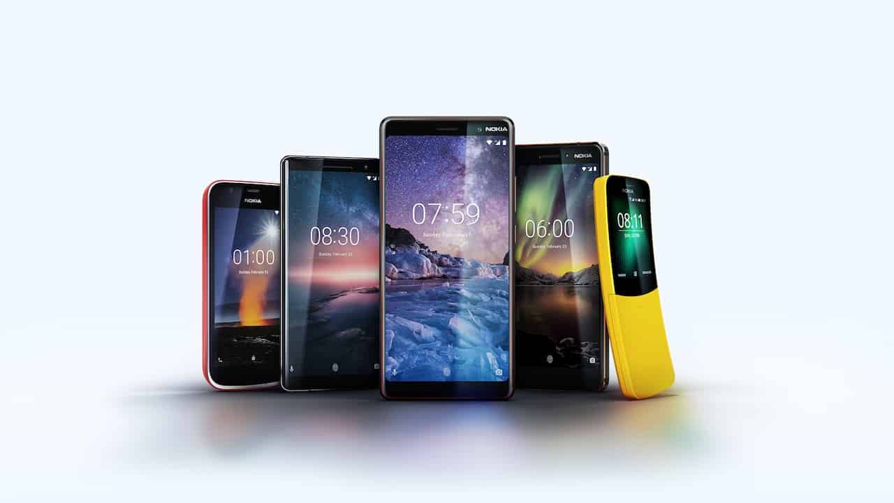 HMD Global presenta cinque nuovi telefoni Nokia