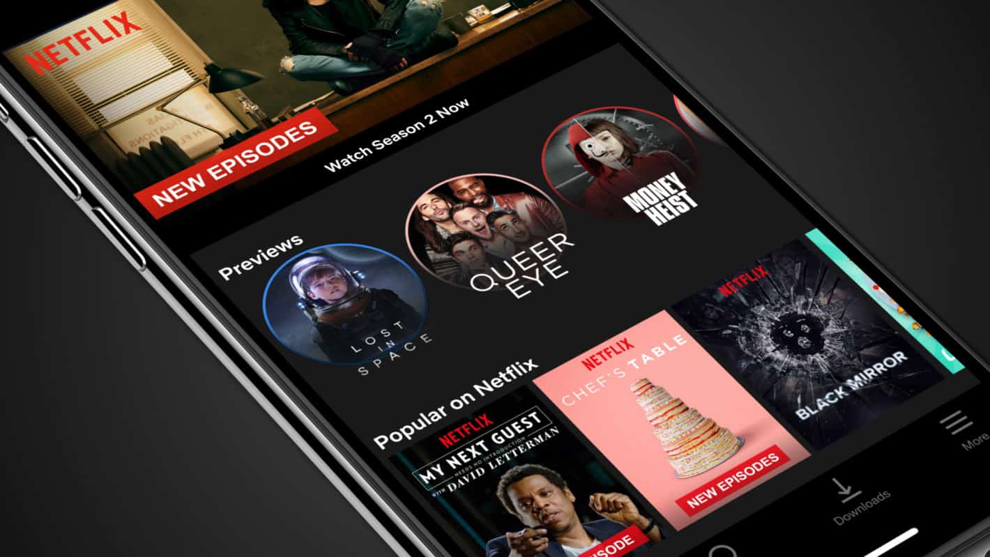 preview Netflix per gli smartphone