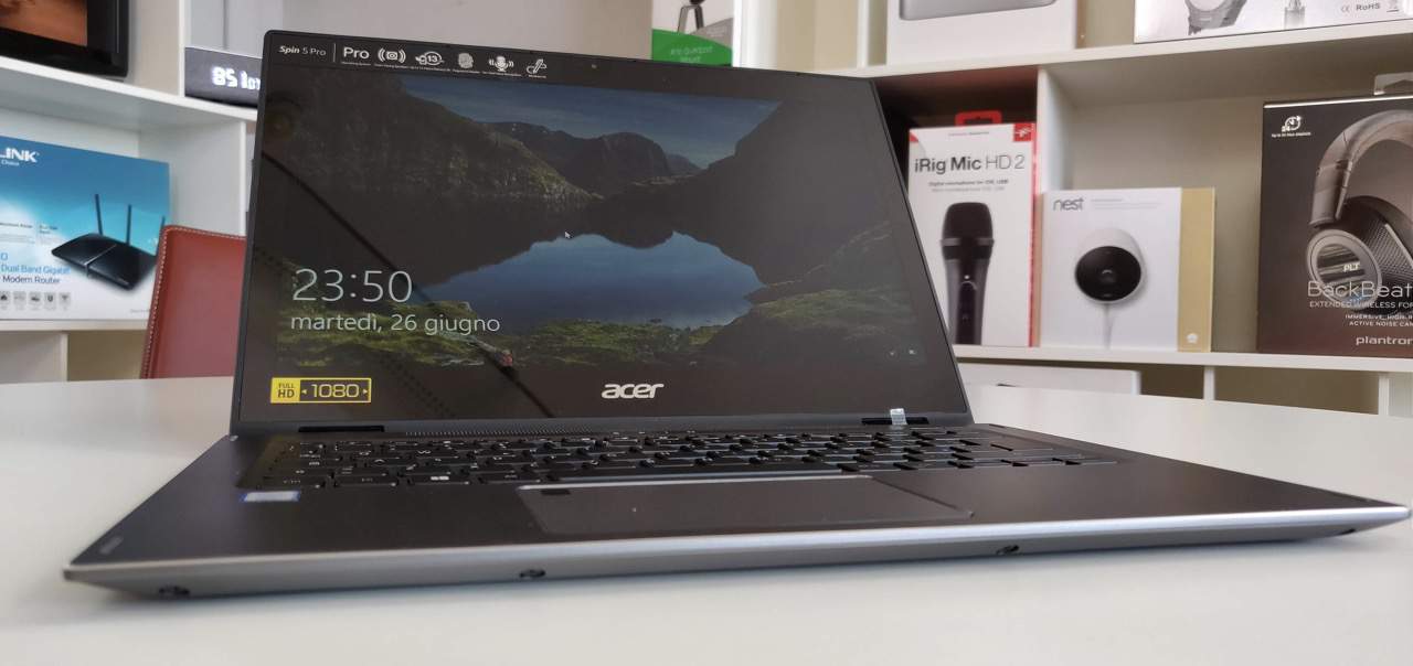 recensione Acer Spin 5 Pro