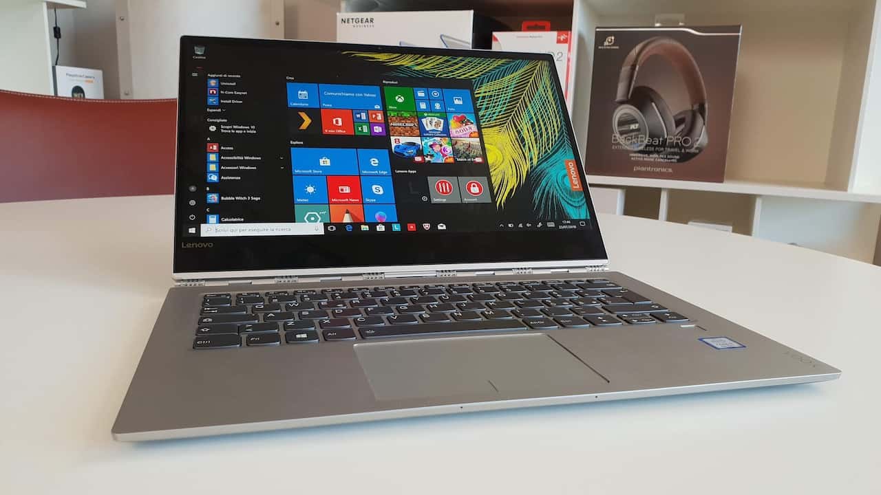 Recensione Lenovo Yoga 920 Vibes, ha quasi un anno ma non lo mostra