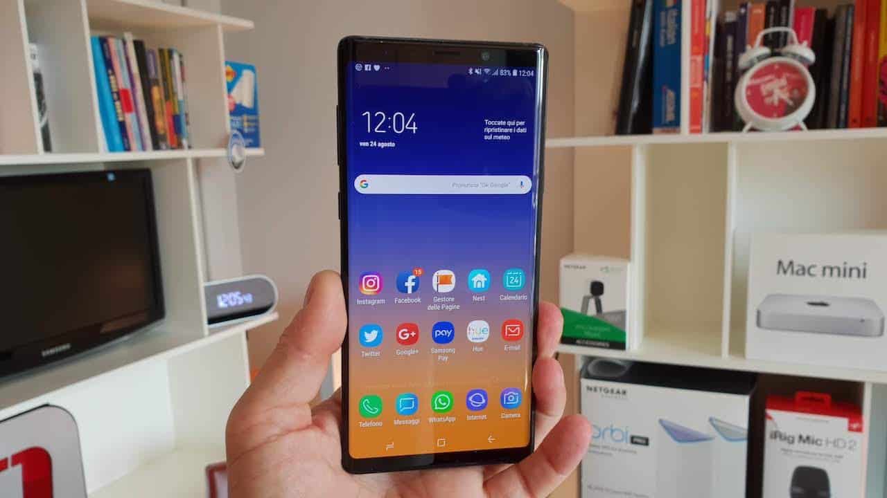 Recensione Video Samsung Galaxy Note 9