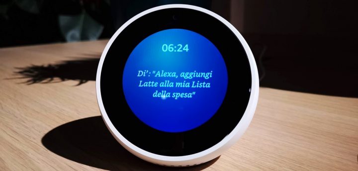 Amazon Echo con Alexa in Italia