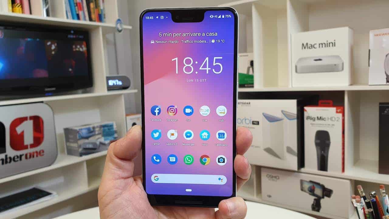 Prime impressioni su Google Pixel 3XL, Android allo stato puro