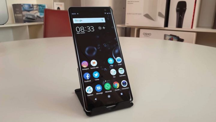 Prime  impressioni su Sony Xperia XZ3