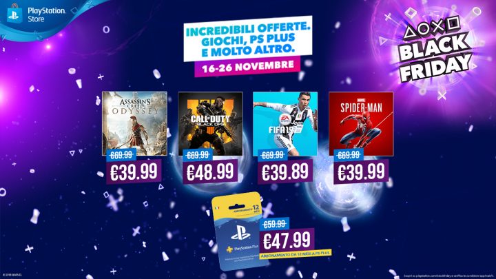 sconti Playstation per Black Friday