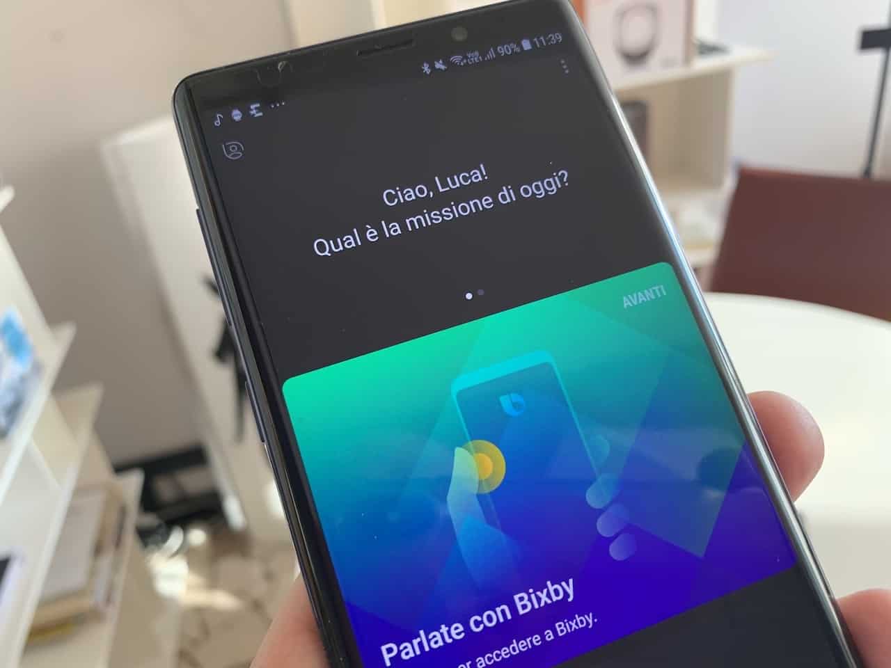 Bixby in italiano su Samsung Galaxy Note 9, ma è beta