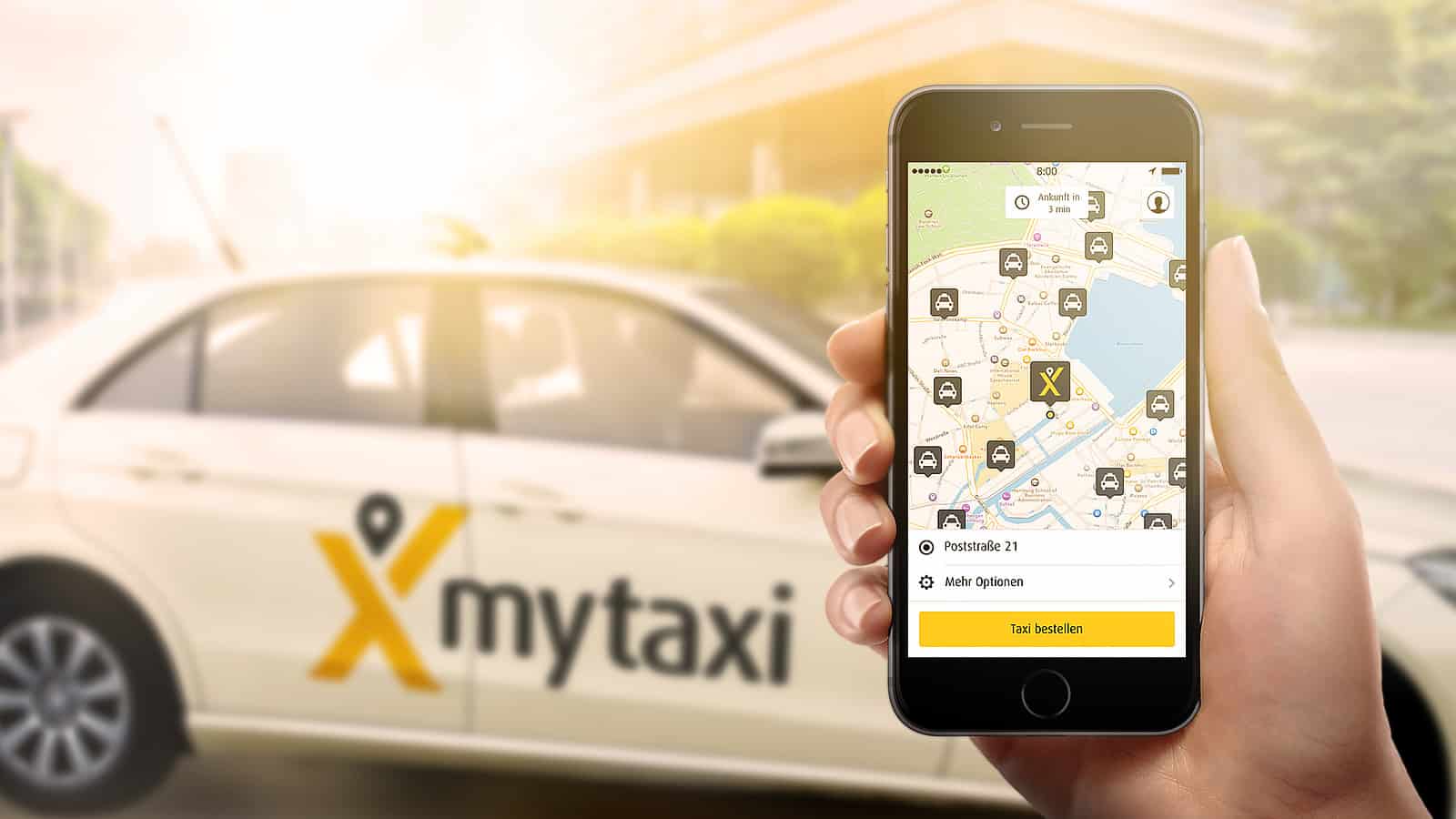 mytaxi diventa FREE NOW