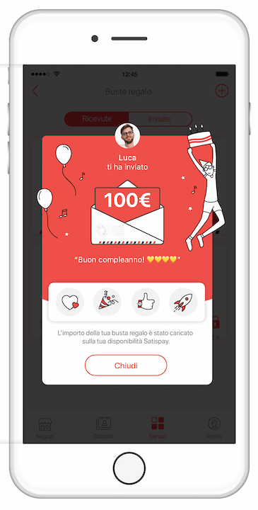 Cosa sono e come funzionano le buste regalo Satispay