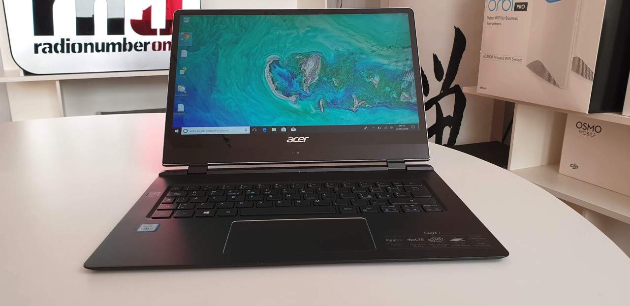 Recensione Acer Swift 7, il computer più sottile al mondo