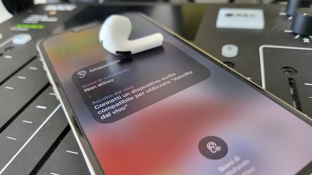 come ascoltare le conversazioni con Airpods