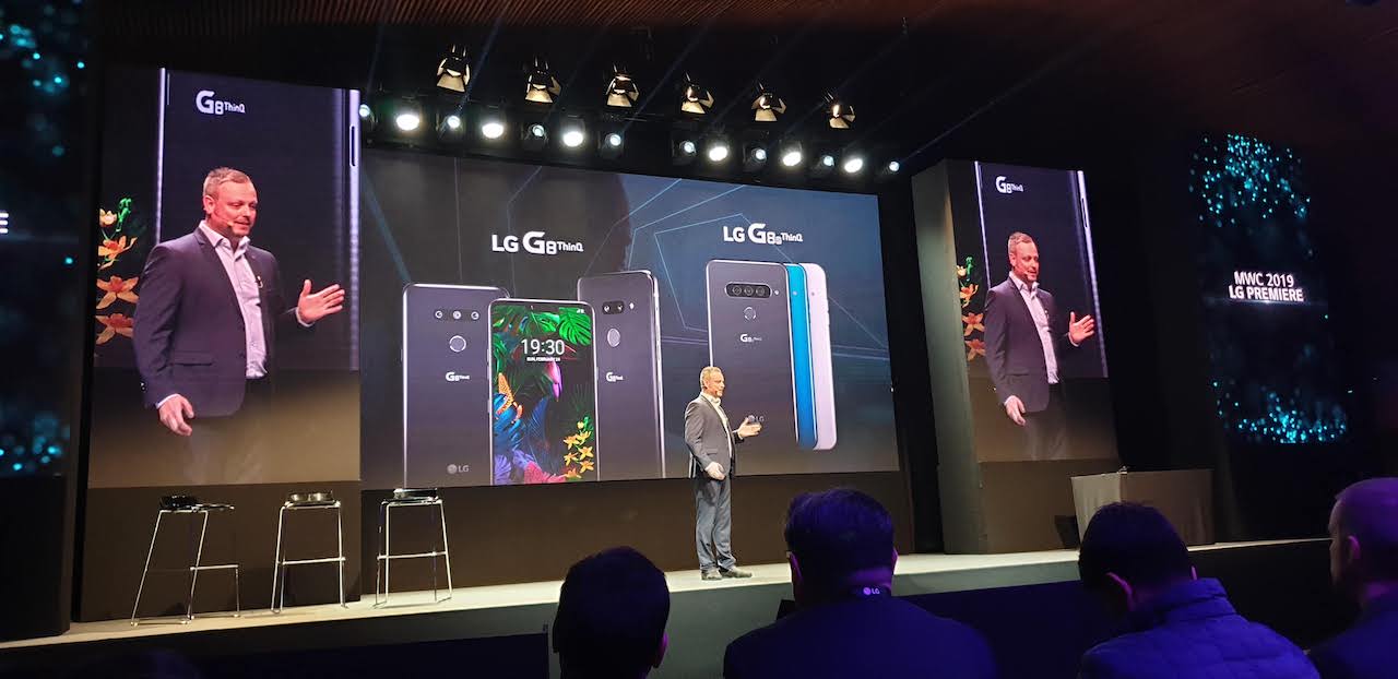 LG V50 ThinQ e LG G8 ThinQ al MWC2019