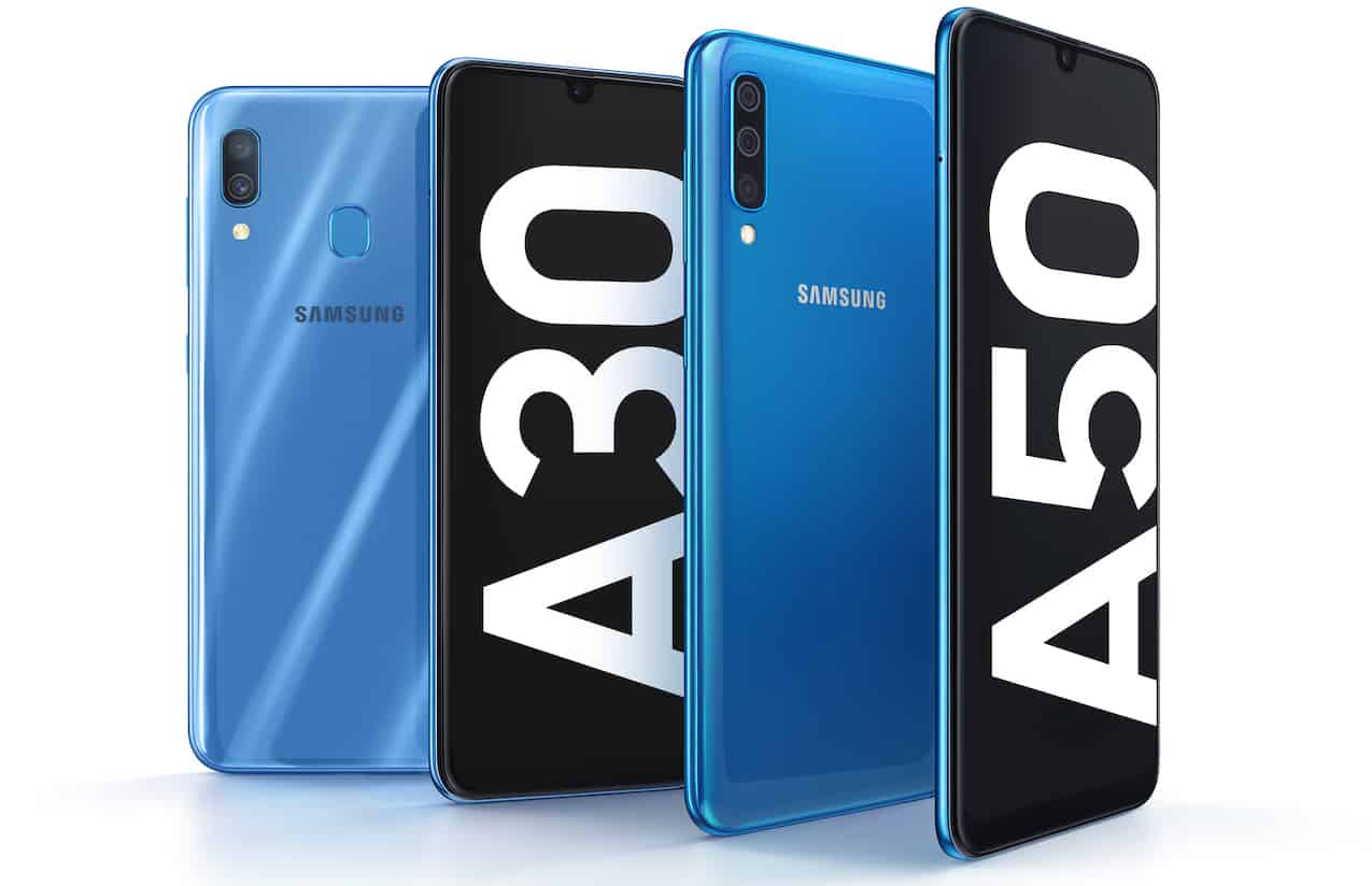 Samsung Galaxy A50 e A30 lanciati oggi al Mobile World Congress