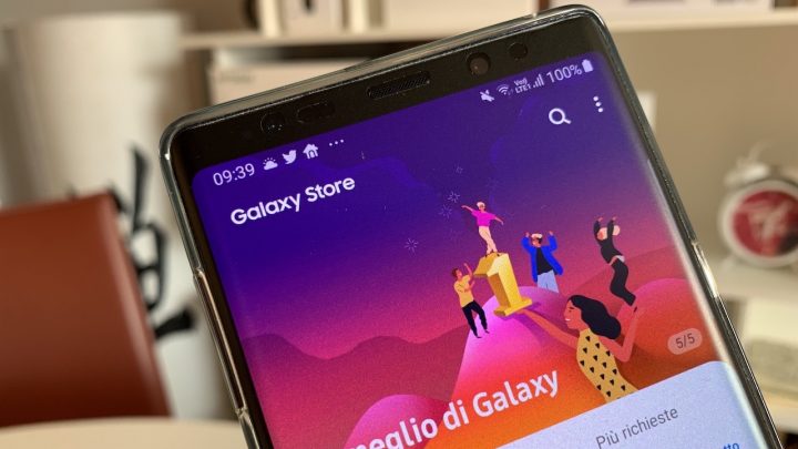 Samsung Galaxy Apps cambia nome in Galaxy Store