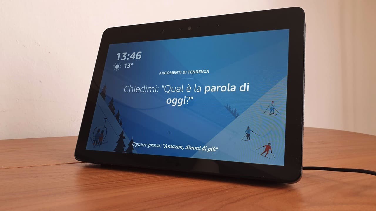 Recensione Amazon Echo Show in italiano