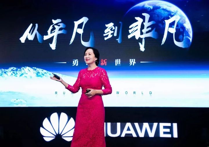 La CFO di Huawei, Meng Wanzhou è un utente Apple