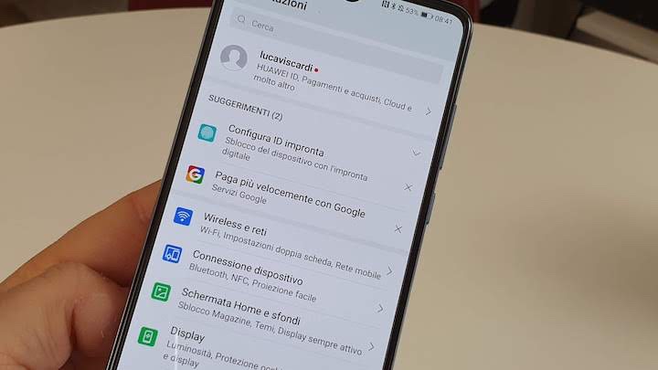 Recensione Huawei P30