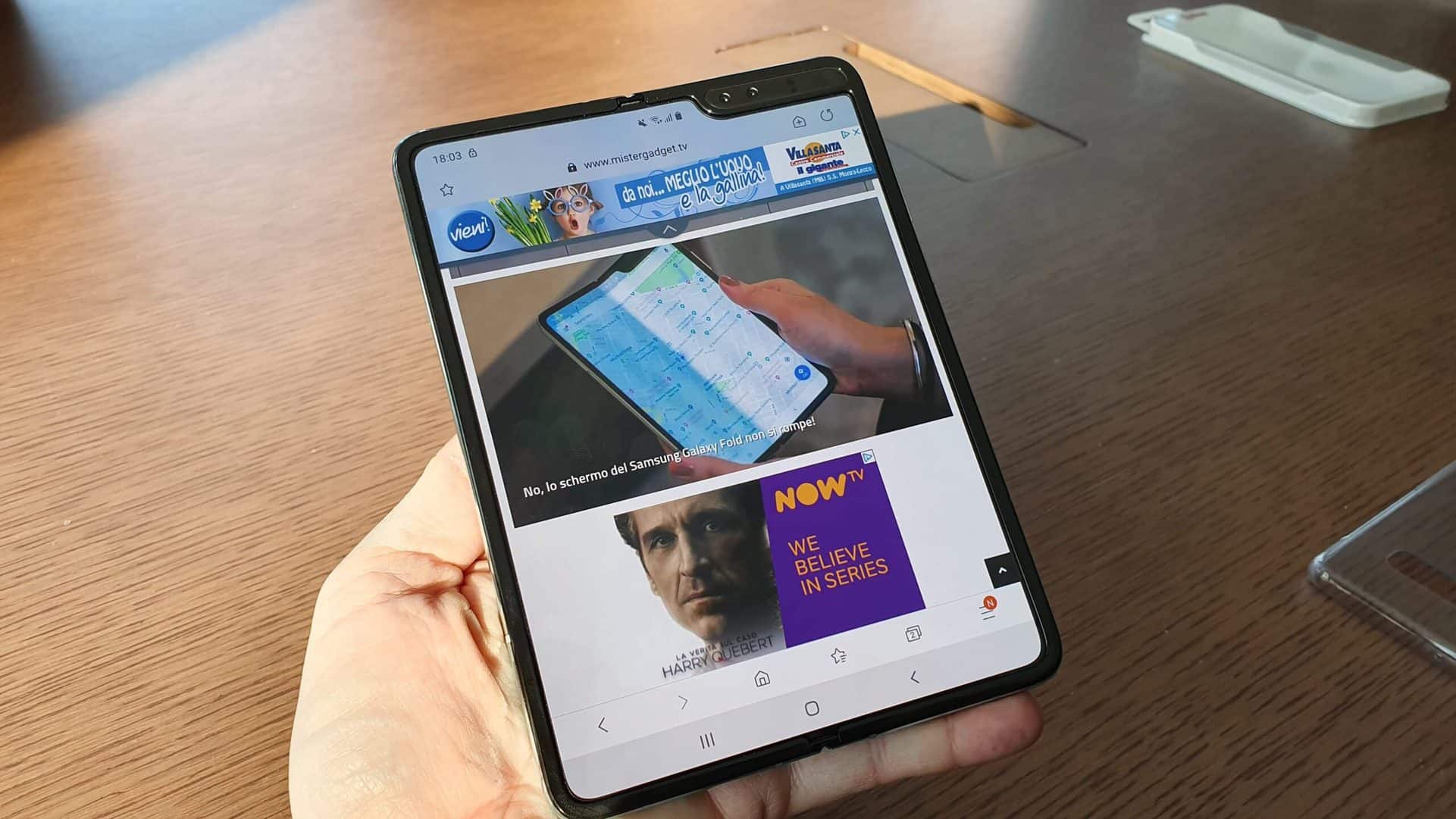 L'accanimento nei confronti dei difetti di Galaxy Fold