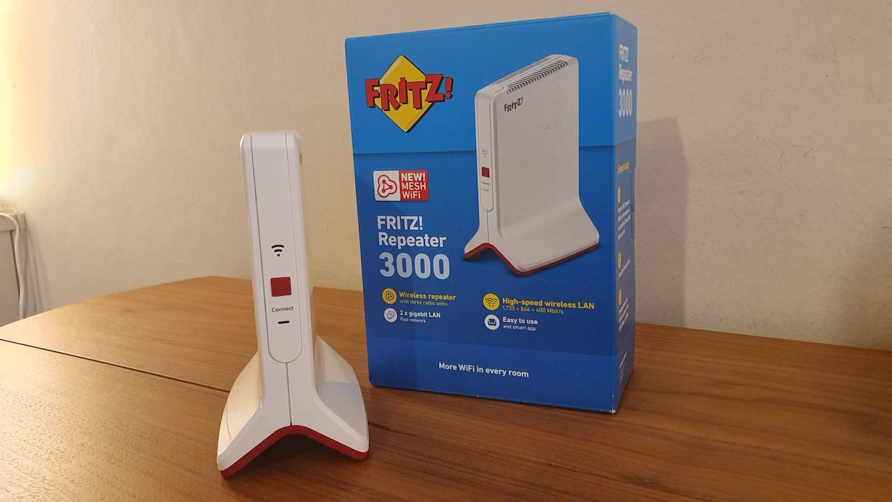 Fritz! Repeater 3000, il miglior wifi repeater mesh in circolazione