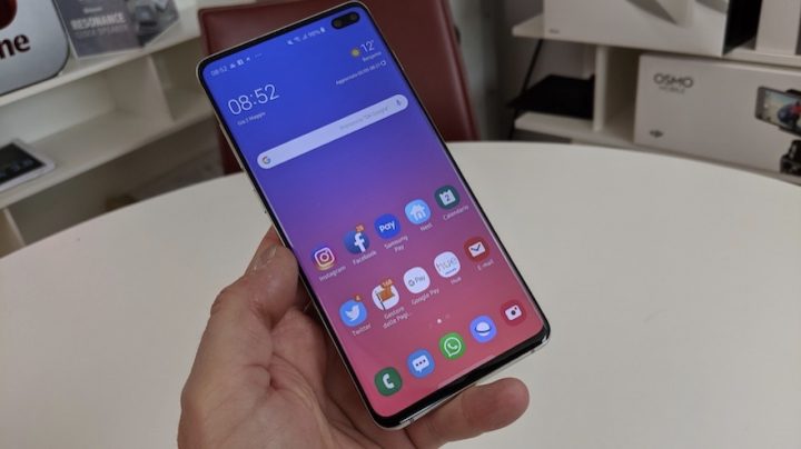 come funziona Galaxy s10+