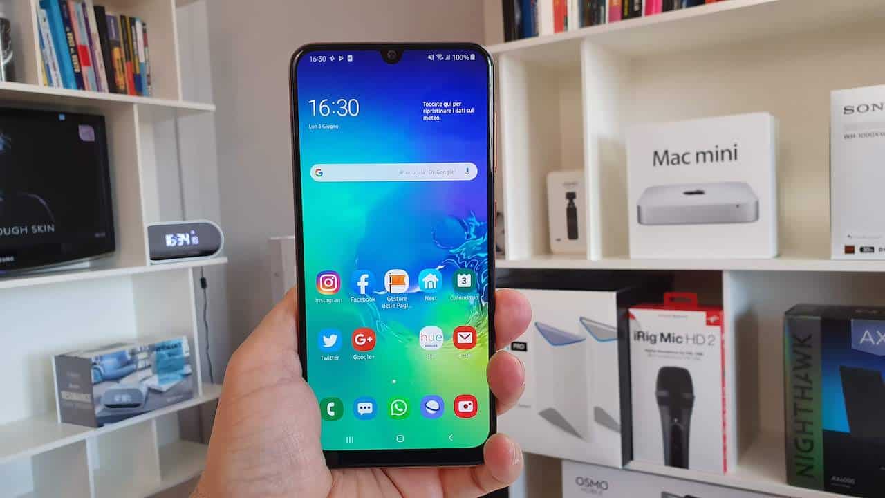 Recensione Samsung Galaxy A50, rapporto qualità prezzo top