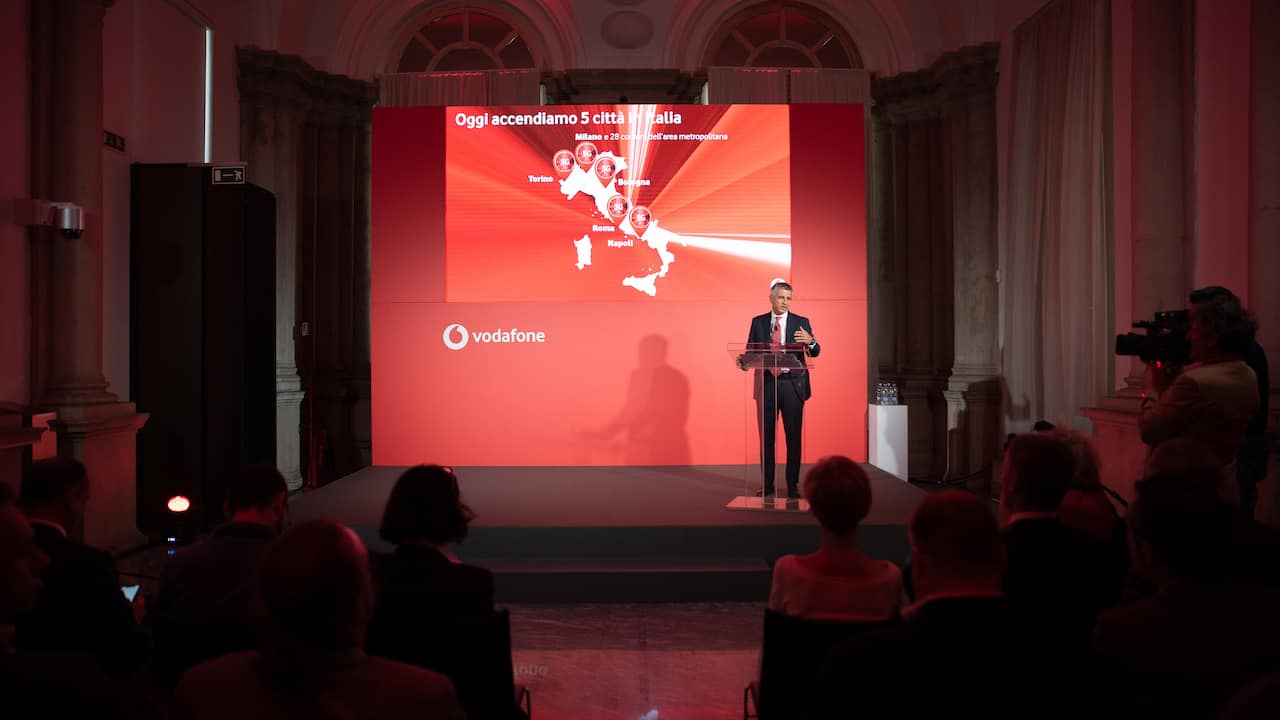 Il 5G di Vodafone in Italia da oggi