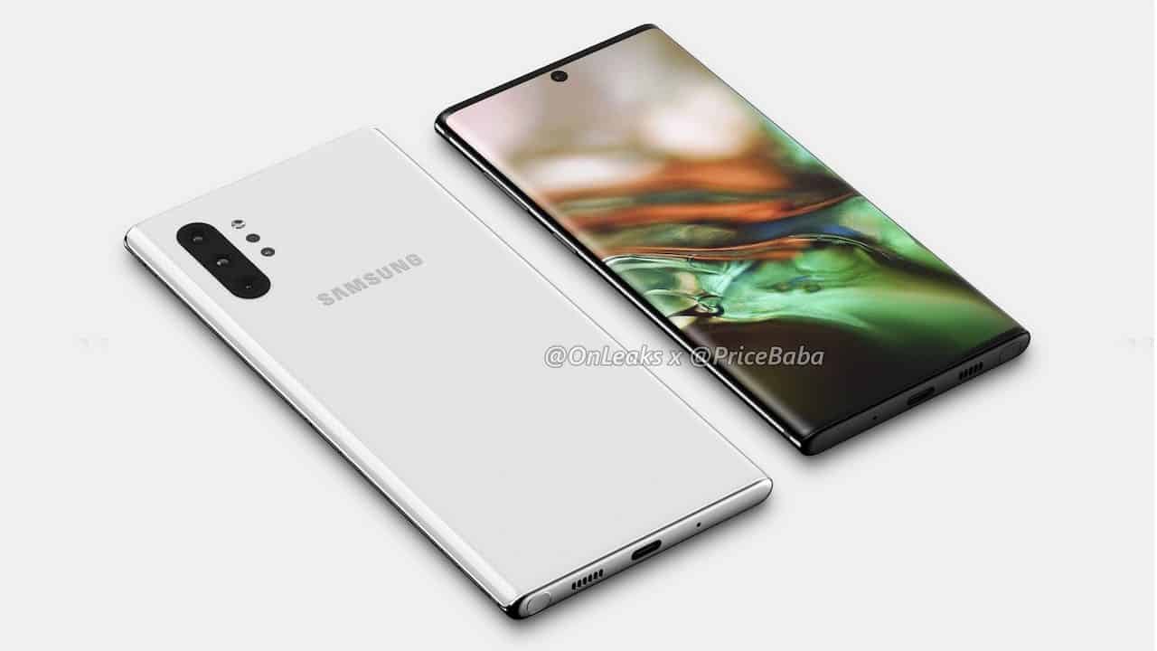 Il nuovo Samsung Galaxy Note 10 non ha più segreti