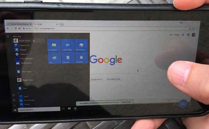 Chrome Remote Desktop