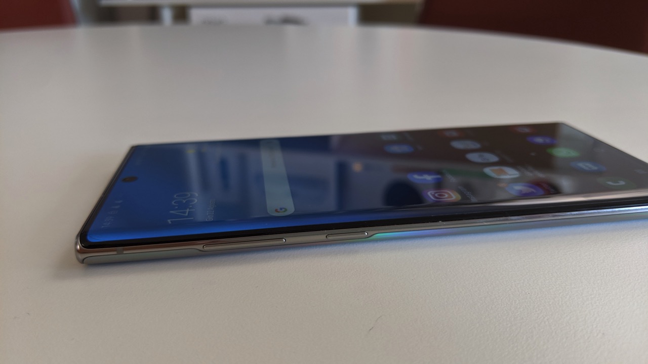 Prime impressioni su Samsung Galaxy Note 10+