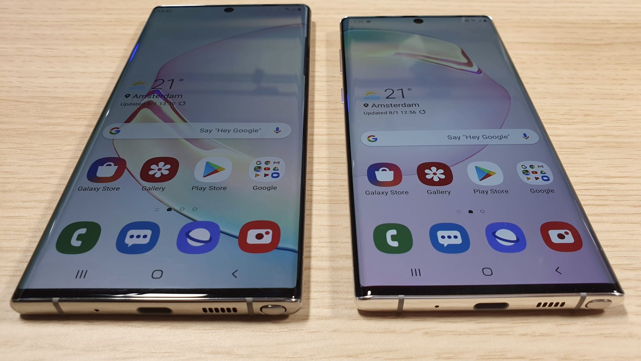 Samsung Galaxy Note 10 e Note 10+: belli, potenti, completi.